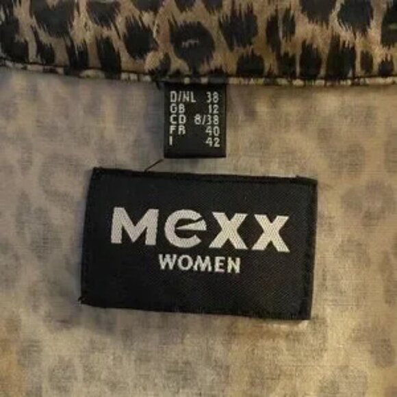 Cheetah Leopard Animal Print Lightweight Jacket by MEXX Womens Medium - Picture 10 of 11